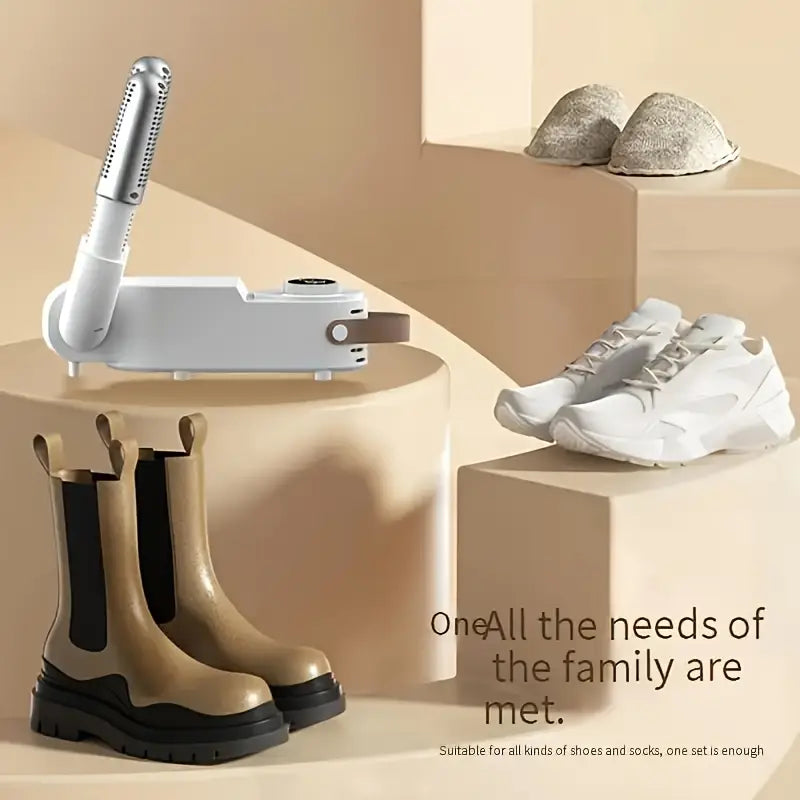 Portable Shoe Dryer with Smart Timer