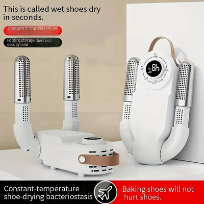 Portable Shoe Dryer with Smart Timer