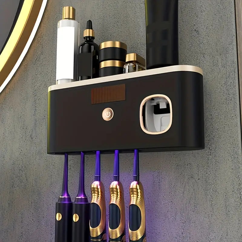 Smart UV Toothbrush Holder – Wall-Mounted