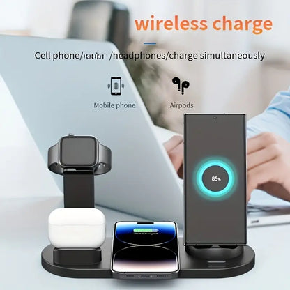 Fast Wireless Charging Stand with USB-C