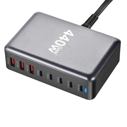 440W GaN III Multi-Port USB-C Charger Hub